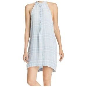 Cloth & Stone Light Blue Mini Dress